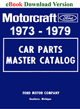 1973 - 1979 Ford Car Parts Master Catalog Download