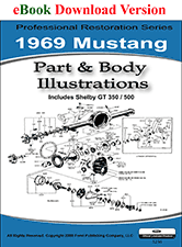 69 Mustang Part and Body Illustrations download pdf