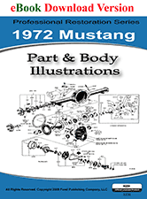 72 Mustang Part and Body Illustrations download pdf