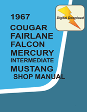1967 Mustang Shop Manual download